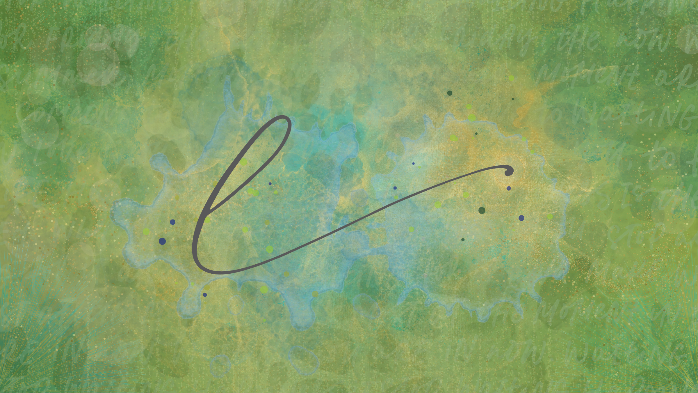 an abstract digital mixed media composition
